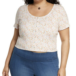 BP. Snap Front Crop Top​​​​​​​​​​​